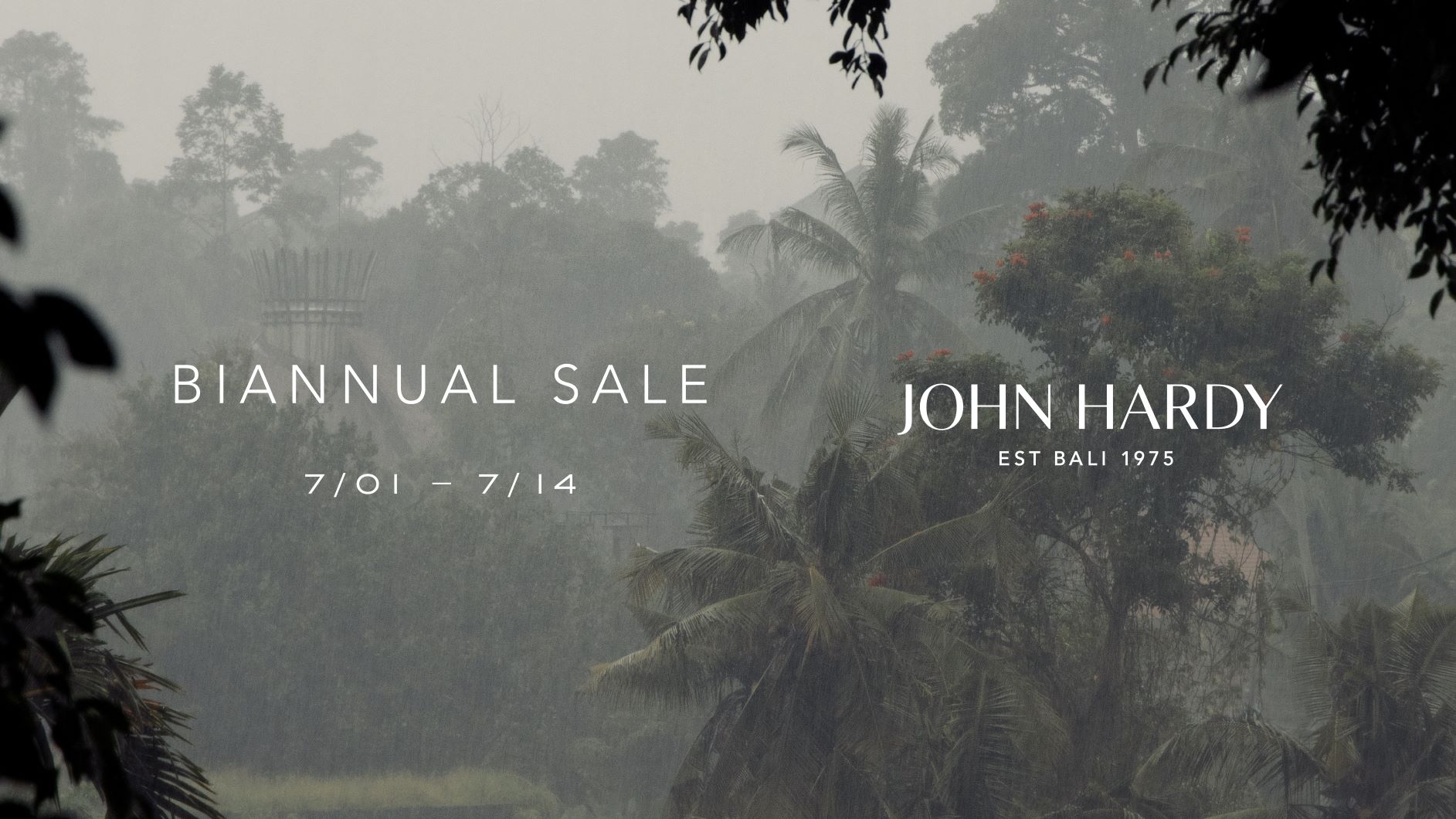 John hardy discount biannual sale 2022